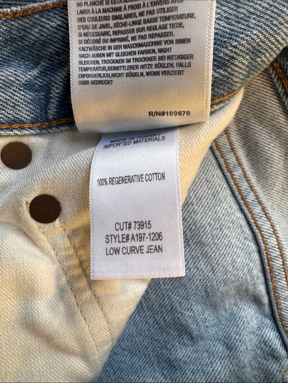 Agolde low curve Jean - Picture 5 of 5